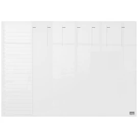 Tervezőtábla, akril, heti, fali/asztali, A3, NOBO "Home"