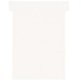 T-kártya tervezőtáblához, 3-as méret, NOBO, fehér