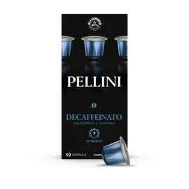 Kávékapszula, Nespresso® kompatibilis, 10 db, PELLINI, "Top koffeinmentes"