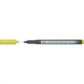 Tűfilc, 0,4 mm, PENTEL "Pointliner", limezöld