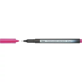 Tűfilc, 0,4 mm, PENTEL "Pointliner", rózsaszín