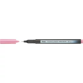Tűfilc, 0,4 mm, PENTEL "Pointliner", babarózsaszín