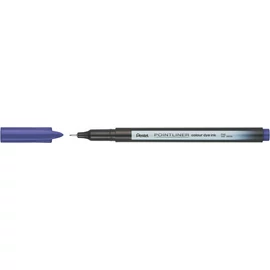 Tűfilc, 0,4 mm, PENTEL "Pointliner", sötétlila