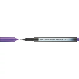 Tűfilc, 0,4 mm, PENTEL "Pointliner", ibolyalila