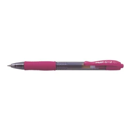 Zseléstoll, 0,32 mm, nyomógombos, PILOT "G-2", rózsaszín