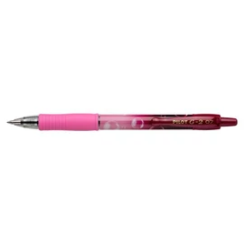 Zseléstoll, 0,32 mm, nyomógombos, PILOT "G-2 Pink Bubble", kék