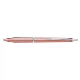 Golyóstoll, 0,32 mm, nyomógombos, korallarany tolltest, PILOT "Acro 1000", kék
