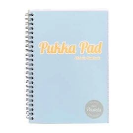 Spirálfüzet, A5, vonalas, 200 lap, PUKKA PAD "Pastel Jotta Pad", vegyes szín