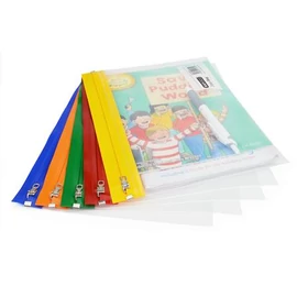 Rendszerező tasak, A5, cipzáras, RAPESCO, "Zippi", vegyes színek