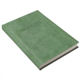 Tanári zsebkönyv, heti, 2026/2027 tanév, REALSYSTEM, világoszöld