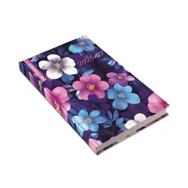 Diák zsebkönyv, heti, 2026/2027 tanév, REALSYSTEM, szirmok