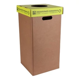 Szelektív hulladékgyűjtő, betétdíjas palackoknak, 50 l, RECOBIN "Office"