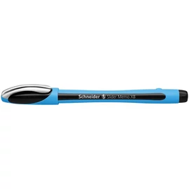 Golyóstoll, 0,7 mm, kupakos, SCHNEIDER "Slider Memo XB", fekete