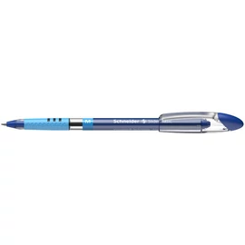 Golyóstoll, 0,5 mm, kupakos, SCHNEIDER "Slider Basic M", kék