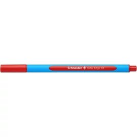 Golyóstoll, 0,7 mm, kupakos, SCHNEIDER "Slider Edge XB", piros