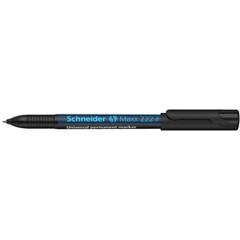 Alkoholos marker, OHP, 0,7 mm, SCHNEIDER "Maxx 222 F", fekete