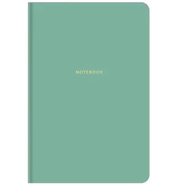 Jegyzetfüzet, B5, kockás, 80 lap, keményfedeles, SHKOLYARYK, türkíz