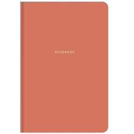 Jegyzetfüzet, B5, vonalas, 80 lap, keményfedeles, SHKOLYARYK, narancs