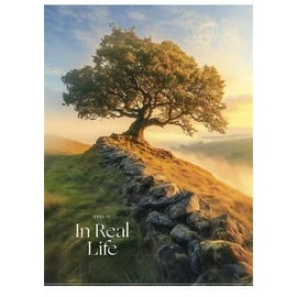 Füzet, tűzött, A4, kockás, 40 lap, SHKOLYARYK "In Real Life", vegyes