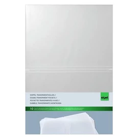 Étlaptartó betét, A4, SIGEL, áttetsző