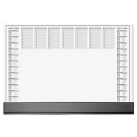 Könyökalátét, 595x410 mm, 2 éves és heti tervezővel, szamárfülvédővel, SIGEL "Office"
