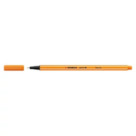 Tűfilc, 0,4 mm, STABILO "Point 88", narancssárga