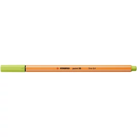 Tűfilc, 0,4 mm, STABILO "Point 88", lime zöld