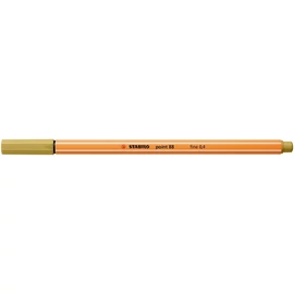 Tűfilc, 0,4 mm, STABILO "Point 88", khaki
