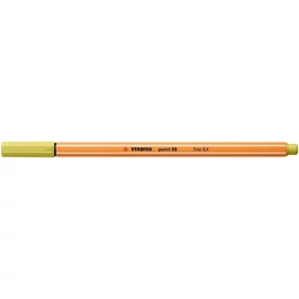 Tűfilc, 0,4 mm, STABILO "Point 88", mustár