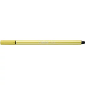 Filctoll, 1 mm, STABILO "Pen 68", mustár