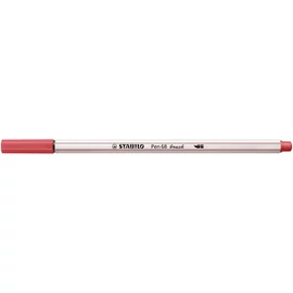 Ecsetirón, STABILO "Pen 68 brush", rozsdavörös