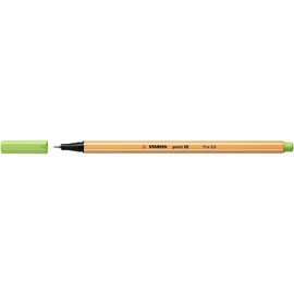 Tűfilc, 0,4 mm, STABILO "Point 88", pisztácia
