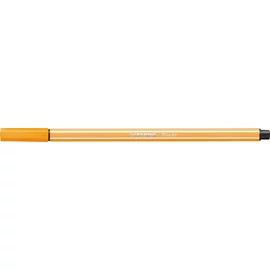 Filctoll, 1 mm, STABILO "Pen 68", narancssárga