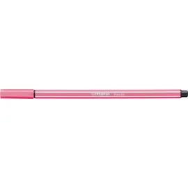 Filctoll, 1 mm, STABILO "Pen 68", halvány rózsaszín