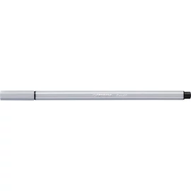 Filctoll, 1 mm, STABILO "Pen 68", világos szürke