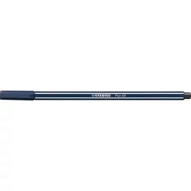 Filctoll, 1 mm, STABILO "Pen 68", éj szürke