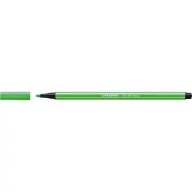 Filctoll, 1 mm, STABILO "Pen 68", neon zöld