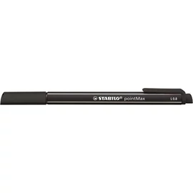 Filctoll, 0,8 mm, STABILO "Point Max", fekete