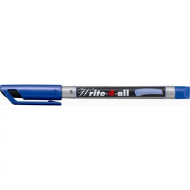 Alkoholos marker, 0,4 mm, kúpos, STABILO "Write-4-all", kék