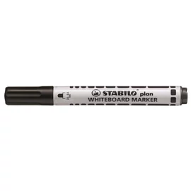 Táblamarker, 2,5-3,5 mm, kúpos, STABILO "Plan", fekete