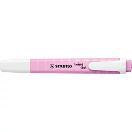 Szövegkiemelő, 1-4 mm, STABILO "Swing cool Pastel", deres málna
