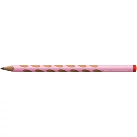 Grafitceruza, HB, háromszögletű, jobbkezes, STABILO, "EASYgraph", pasztell pink