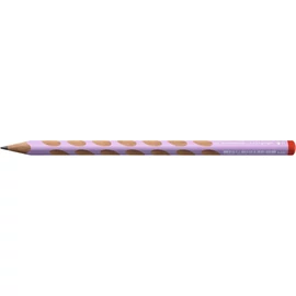 Grafitceruza, HB, háromszögletű, jobbkezes, STABILO, "EASYgraph", pasztell lila