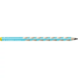 Grafitceruza, HB, háromszögletű, balkezes, STABILO, "EASYgraph", kék