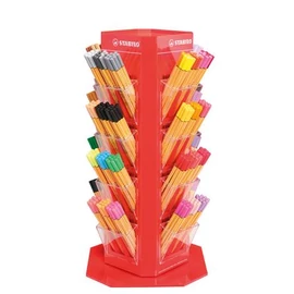 Tűfilc display feltöltési csomag, 0,4 mm, STABILO "Point 88"