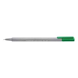 Tűfilc, 0,3 mm, STAEDTLER "Triplus 334", zöld