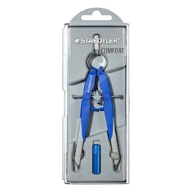 Körző készlet, precíziós, 2 darabos, STAEDTLER "Mars Comfort 556"