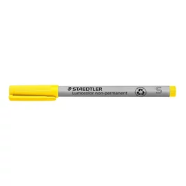 Alkoholmentes marker, OHP, 0,4 mm, STAEDTLER "Lumocolor® 311 S", sárga