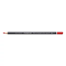 Akvarell színes ceruza, hatszögletű, STAEDTLER "Mars® Lumograph® 104", piros