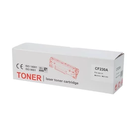 Kompatibilis Lézertoner, TENDER®, fekete, 2k (CF230A alternatíva)